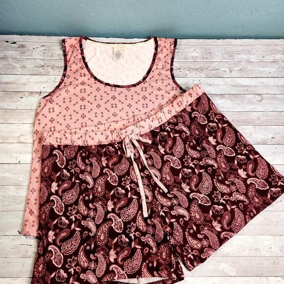 Lucky Brand 2 Piece Pajama Set Size XXL NWT - Picture 2 of 10